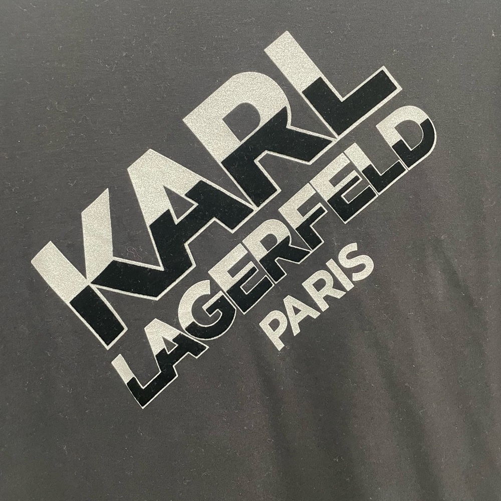 Karl Lagerfeld Black Long Sleeve Shirt - Picture 4 of 11